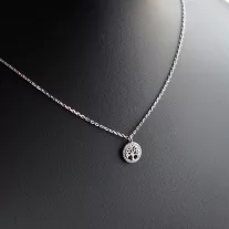 Mini életfa medál nyakláncon