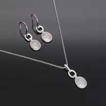 Rózsakvarc garnitúra