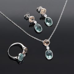 Topáz - Citrin garnitúra