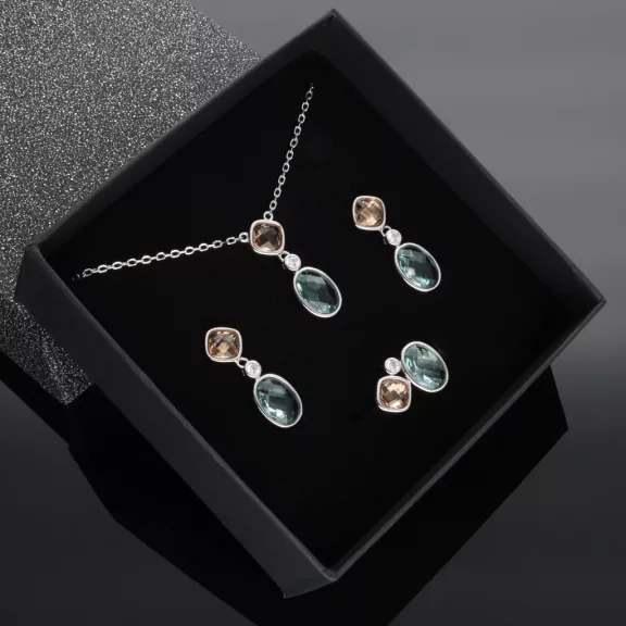 Topáz - Citrin garnitúra