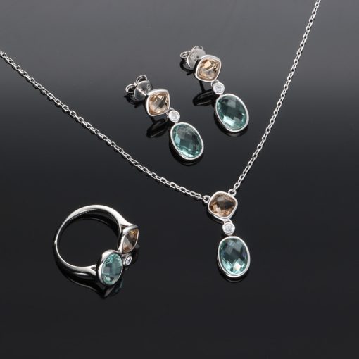 Topáz - Citrin garnitúra