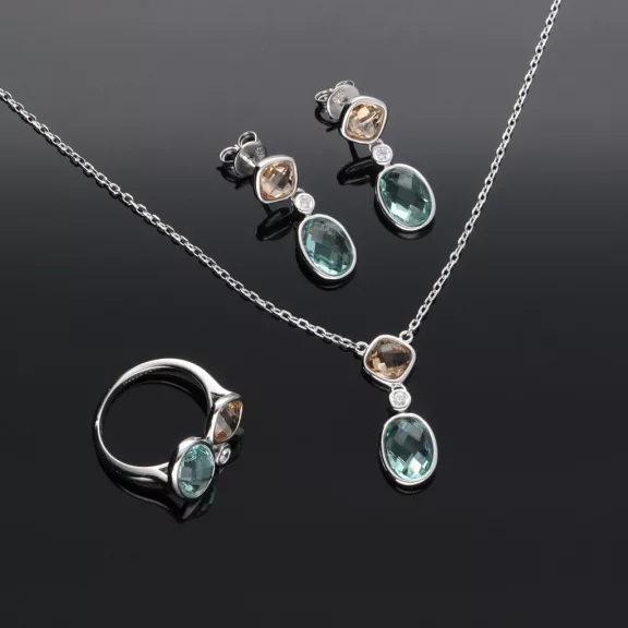 Topáz - Citrin garnitúra