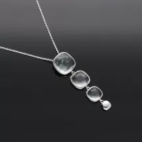 Zöld Ametiszt garnitúra