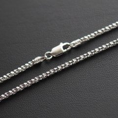  Pikkelyszemes ezüst nyaklánc 