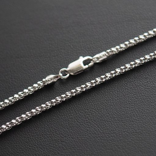  Pikkelyszemes ezüst nyaklánc 