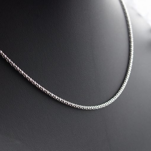  Pikkelyszemes ezüst nyaklánc 