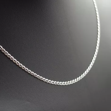 Ancora Ezüst nyaklánc - Tömör, 3mm, Ródiumos