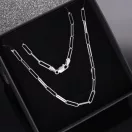 Clip Ezüst Nyaklánc