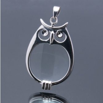 Nagyító ezüst medálok