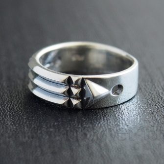 Férfi ezüst gyűrűk