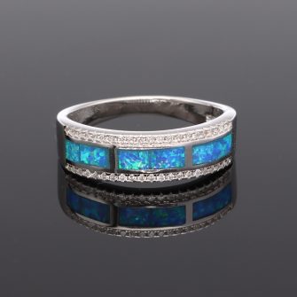 Opál köves ezüst gyűrűk