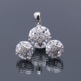 Medál+Fülbevaló szett