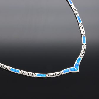 Opál ezüst nyakékek