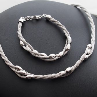 Klasszikus, Kő nélküli Ezüst ékszerek